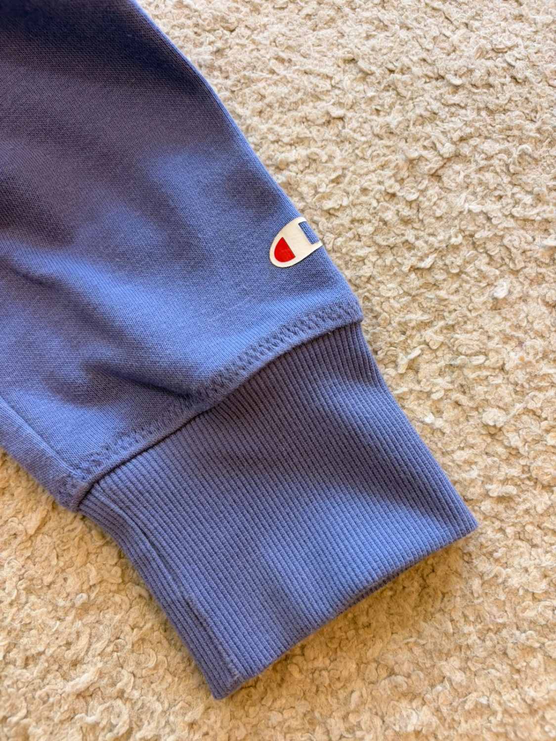 🌸 Pull à zip Champion Lilas - L