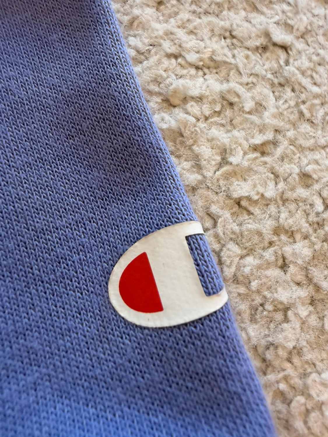 🌸 Pull à zip Champion Lilas - L
