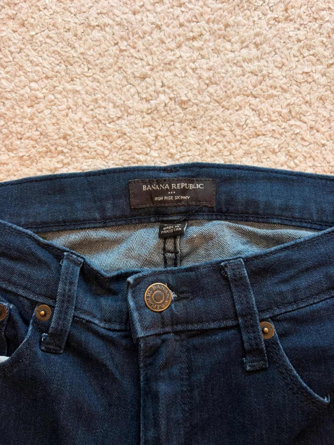 Jeans Banana Republic Skinny Haute Taille - Taille 28