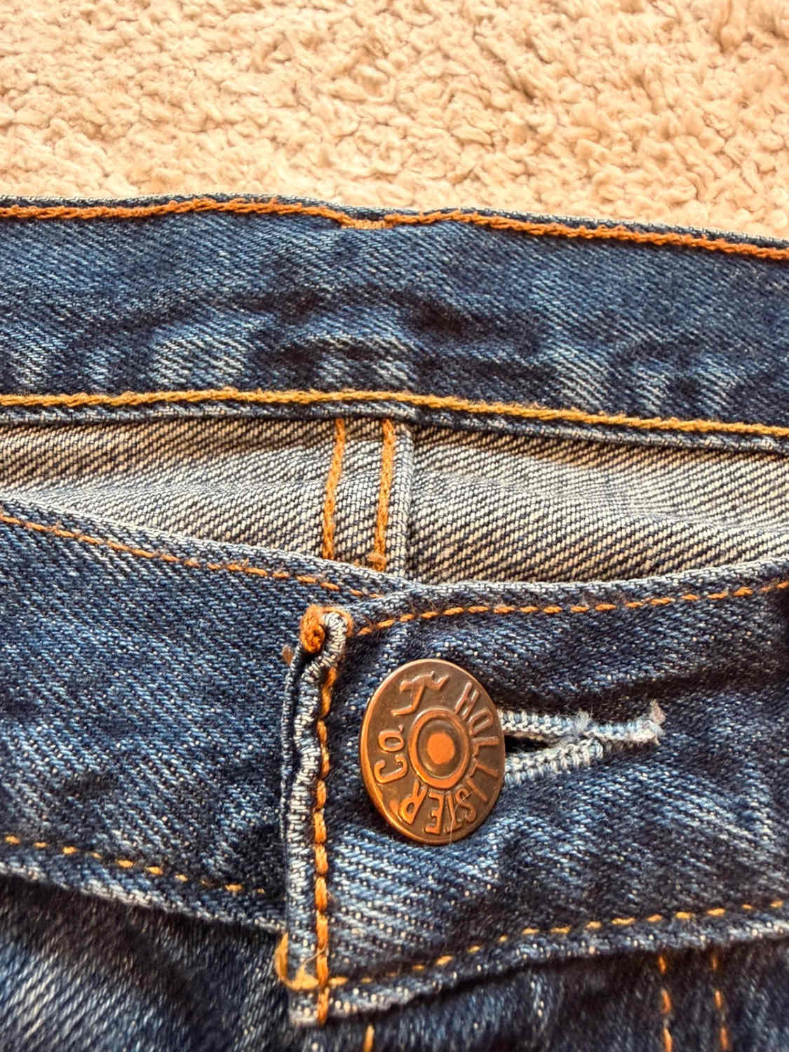 Jeans Hollister Marine - Taille W32L34
