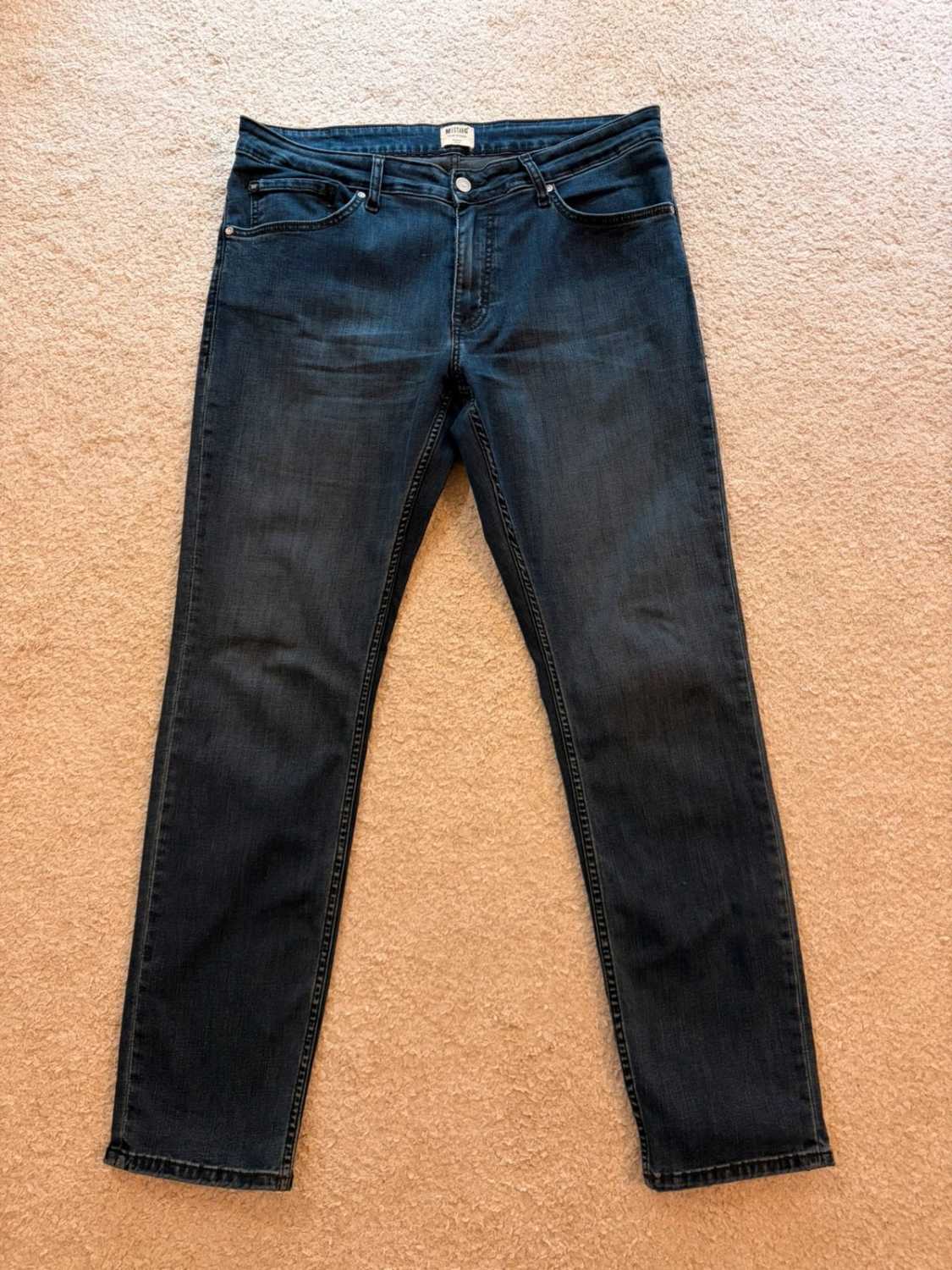 Jean Slim Mustang Jeans Sissy Bleu Foncé Taille 46 Excellent État