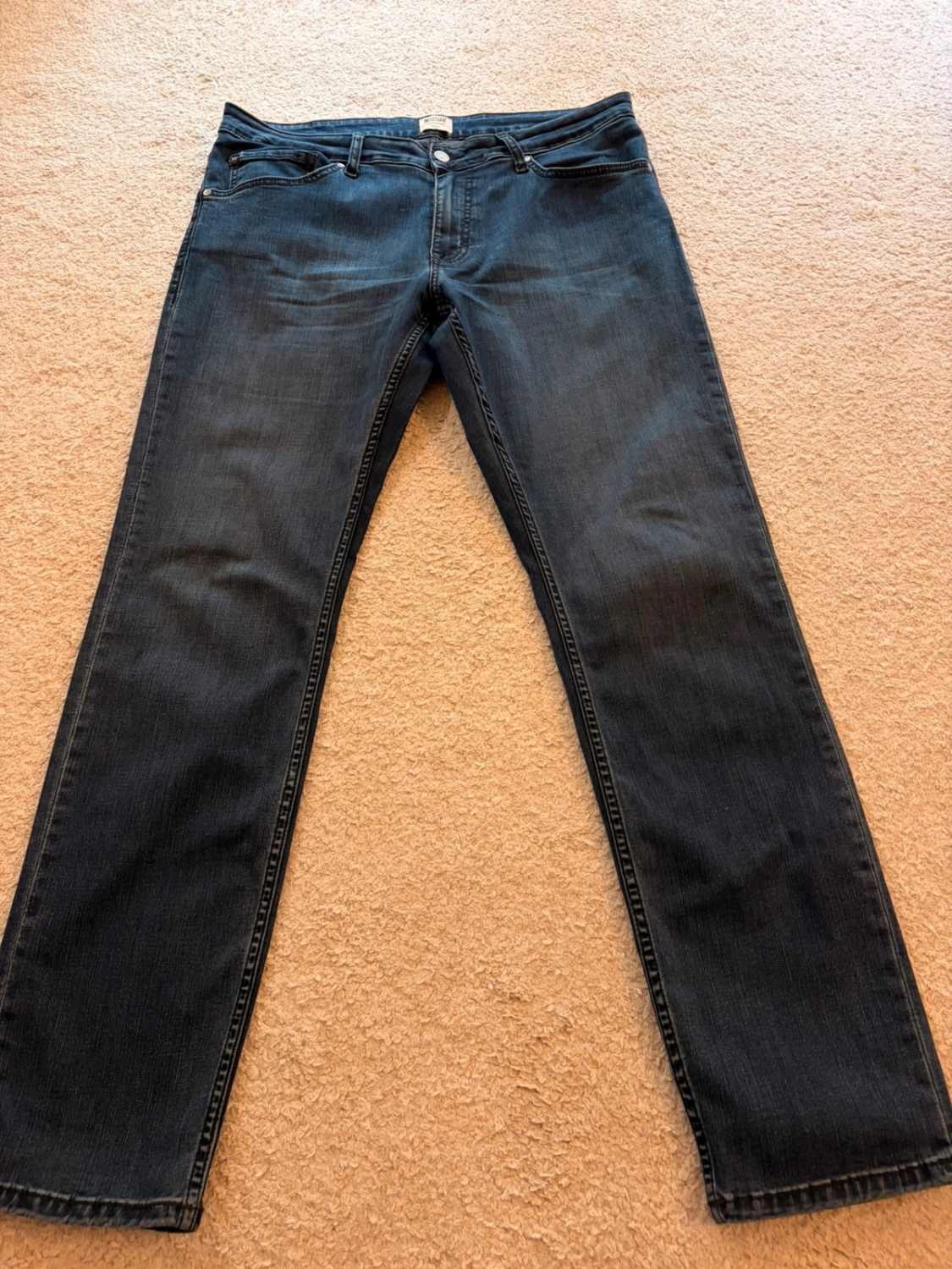 Jean Slim Mustang Jeans Sissy Bleu Foncé Taille 46 Excellent État