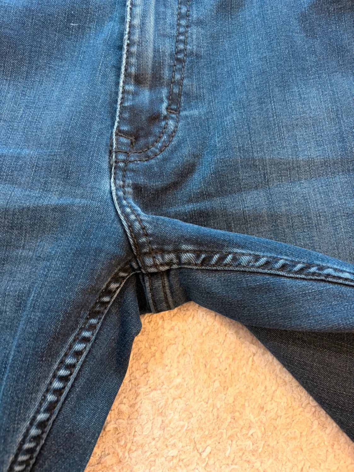 Jean Slim Mustang Jeans Sissy Bleu Foncé Taille 46 Excellent État