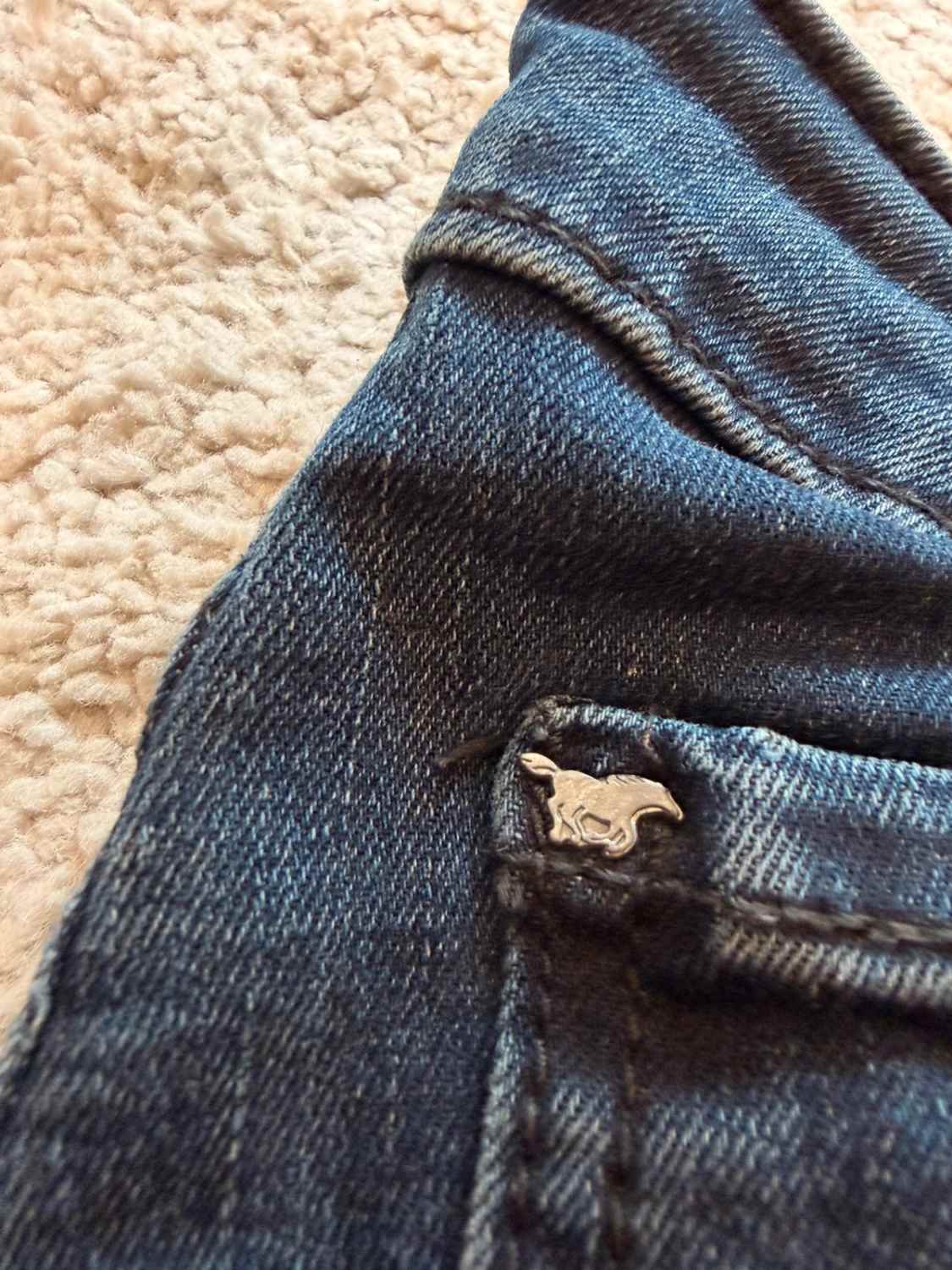 Jean Slim Mustang Jeans Sissy Bleu Foncé Taille 46 Excellent État