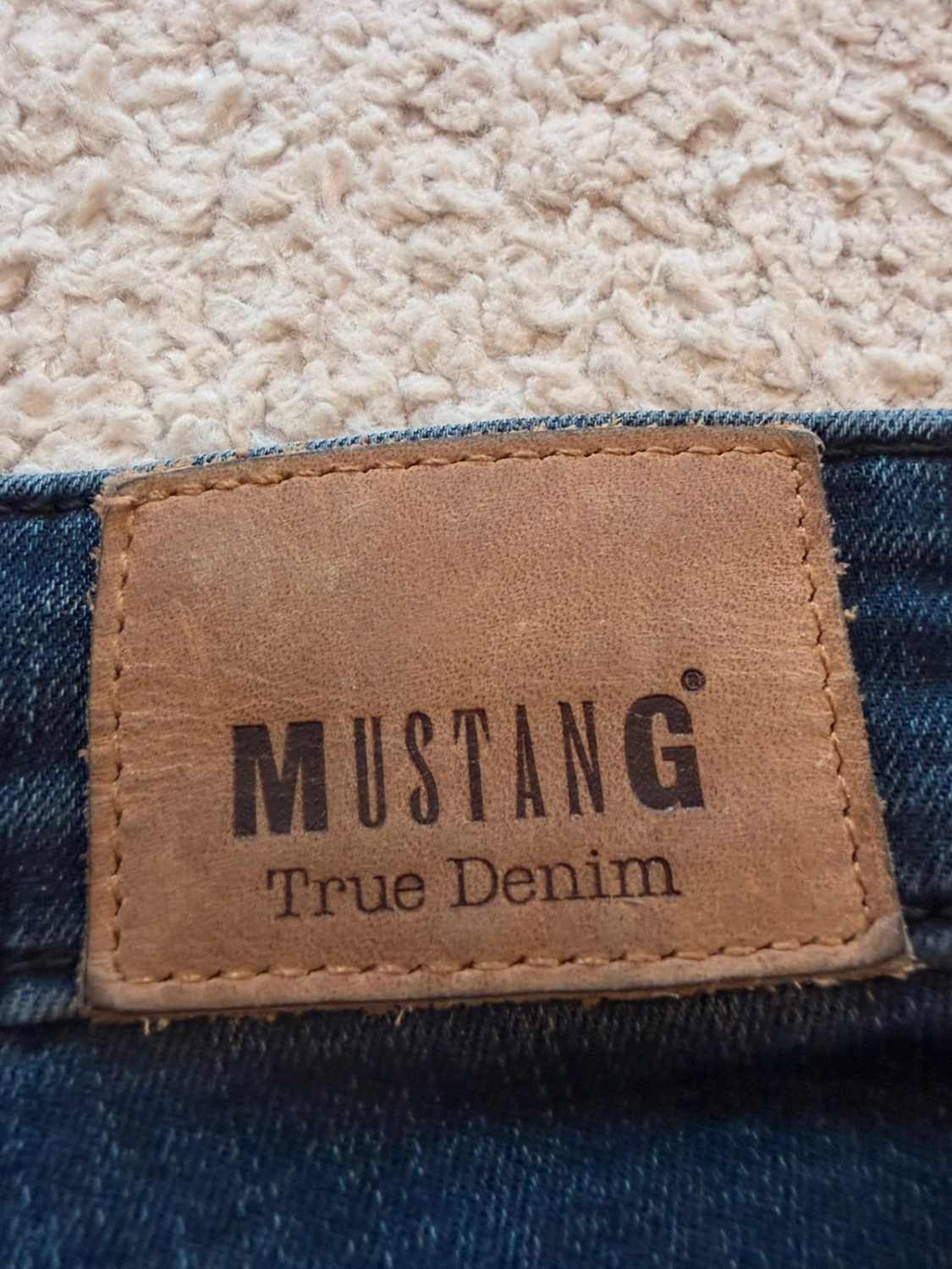 Jean Slim Mustang Jeans Sissy Bleu Foncé Taille 46 Excellent État