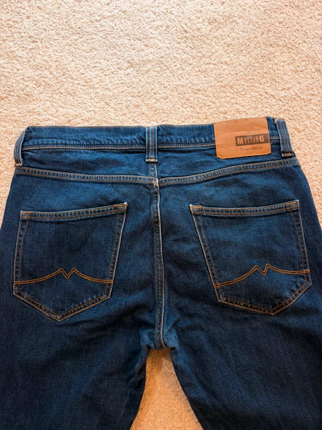Jeans Mustang Homme "Vegas" - Bleu - Taille 33/32 - Coupe Regular 👖