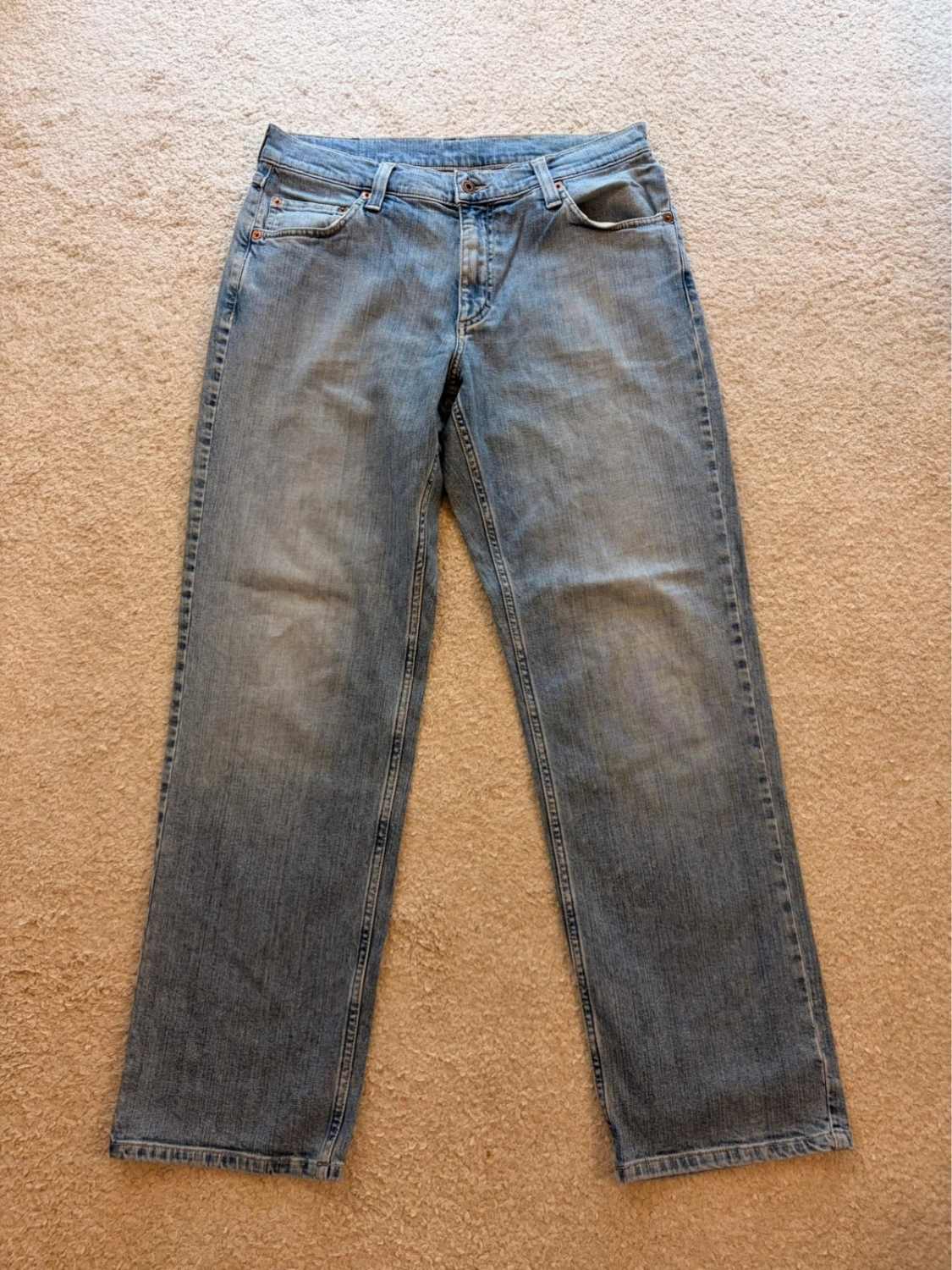 👖🔵 Jeans Mustang Bleu Clair - Coupe Régulière & Confort Élastique