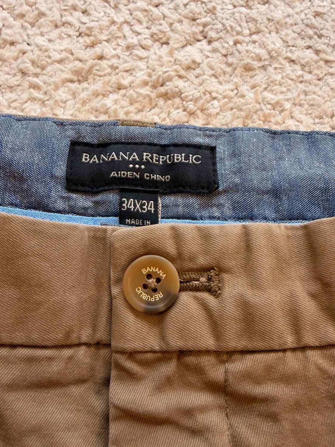 Pantalon Chino Aiden Banana Republic Beige - W34