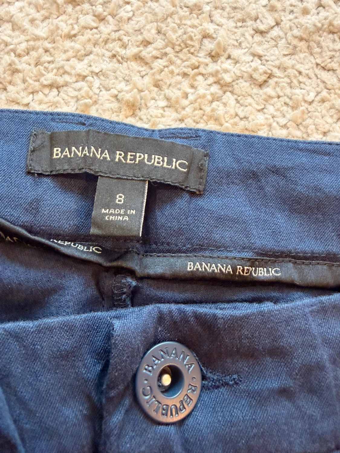 Pantalon Banana Republic Marine - L