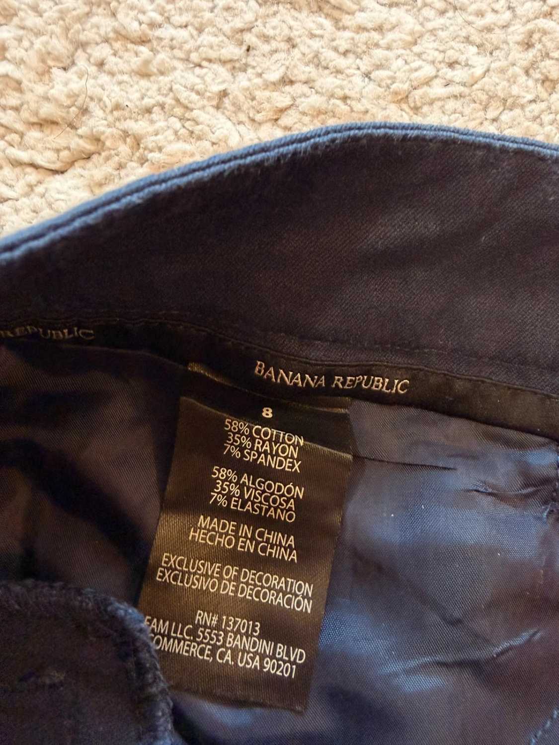 Pantalon Banana Republic Marine - L