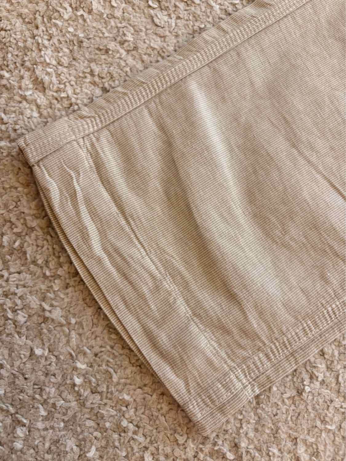 Pantalon Banana Republic Beige & Blanc Rayé - 33/34