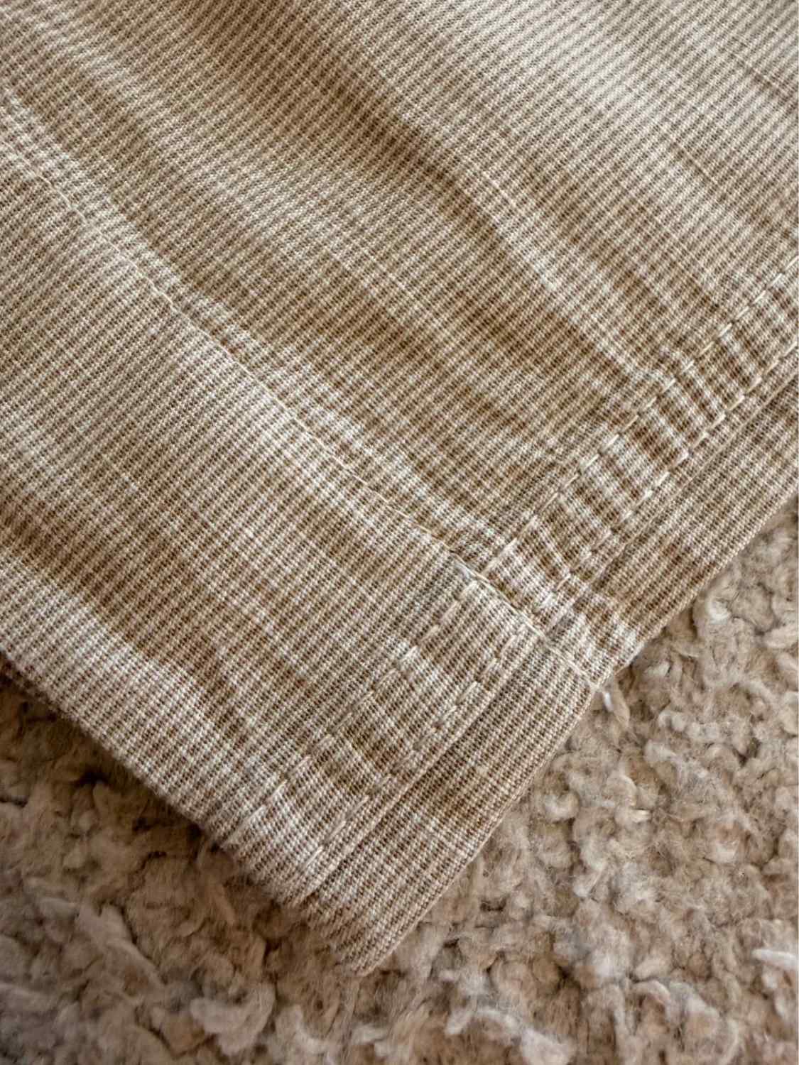 Pantalon Banana Republic Beige & Blanc Rayé - 33/34