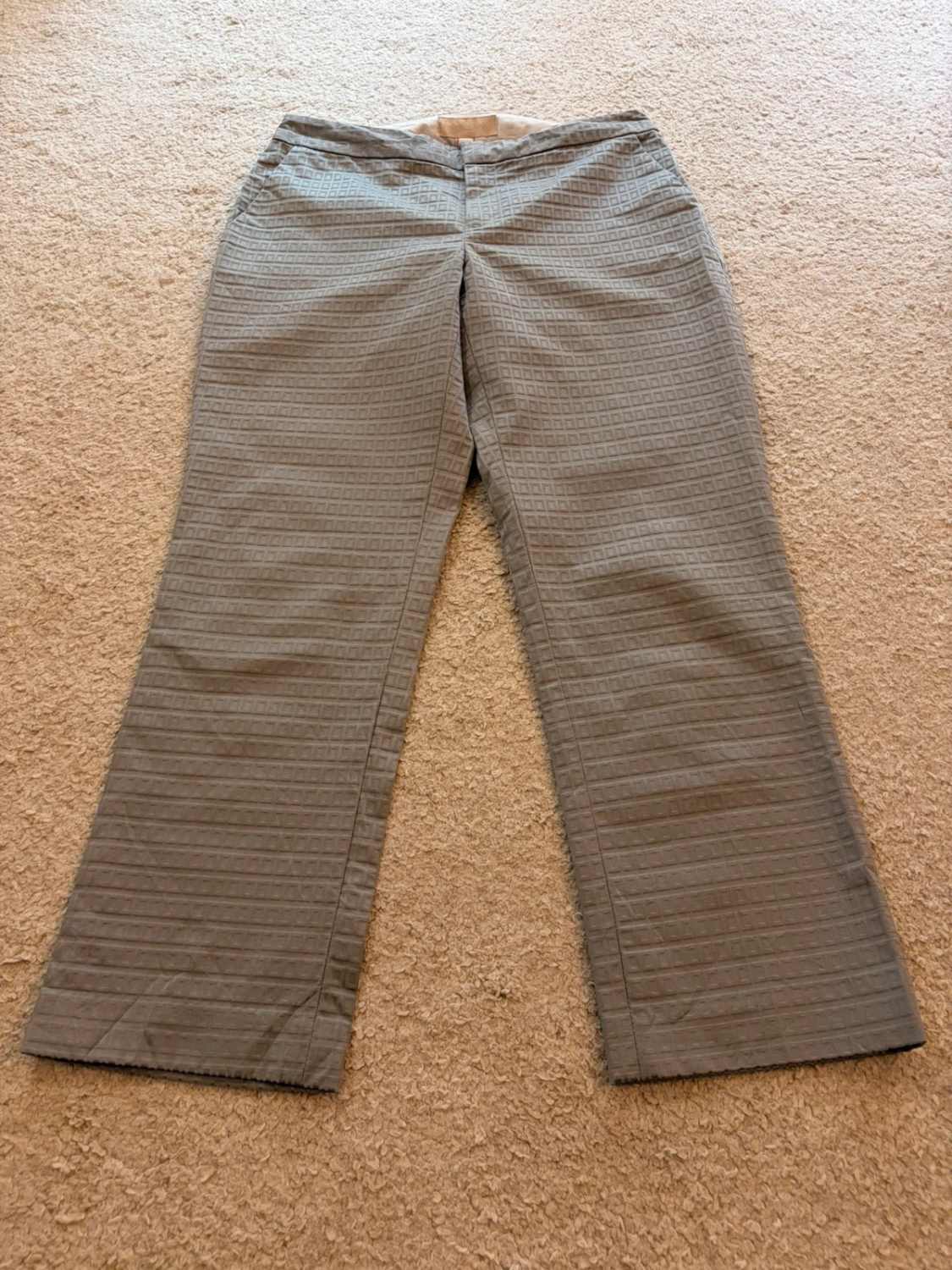 Pantalon Court Banana Republic Martin Fit Gris - Taille S