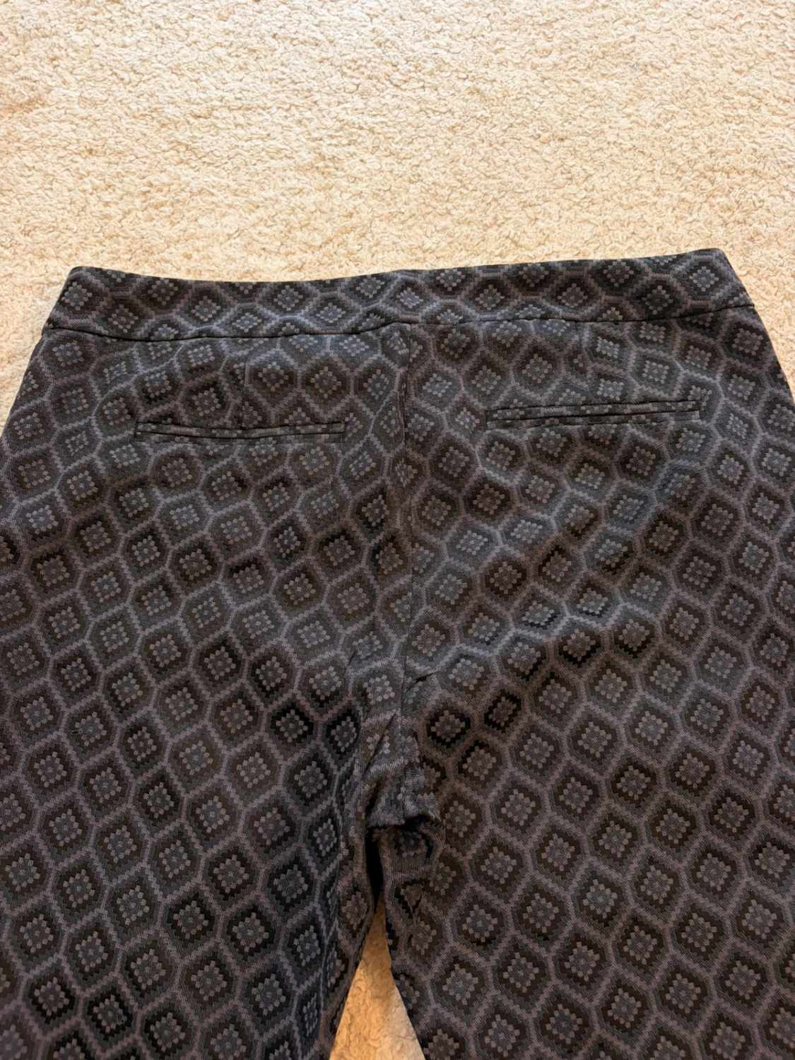 Pantalon Banana Republic Martin Fit Noir/Vert - Taille S