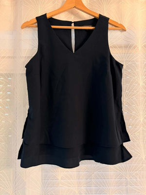 Blouse sans manches Banana Republic Marine - XS