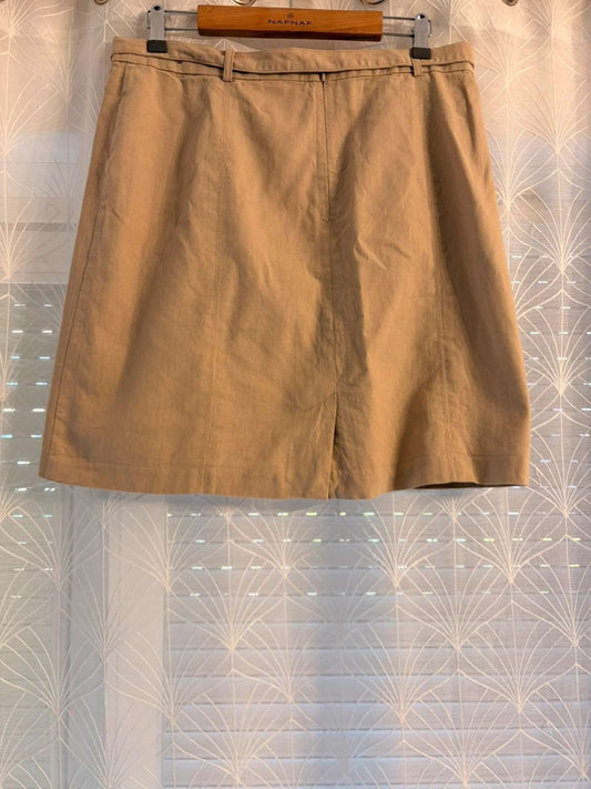 Jupe Banana Republic Beige Lin & Coton - Taille L