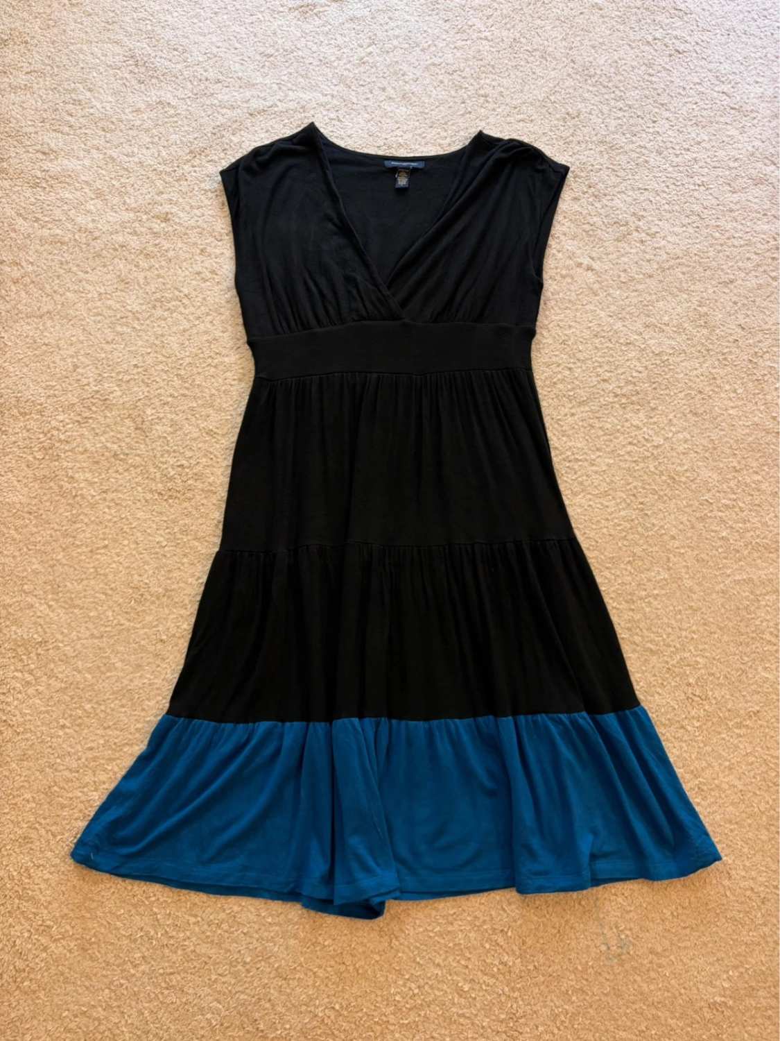 Robe Banana Republic Noire & Bleue - Taille S
