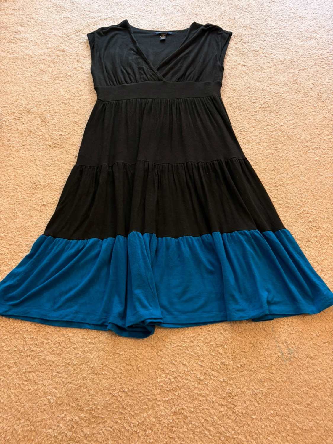 Robe Banana Republic Noire & Bleue - Taille S