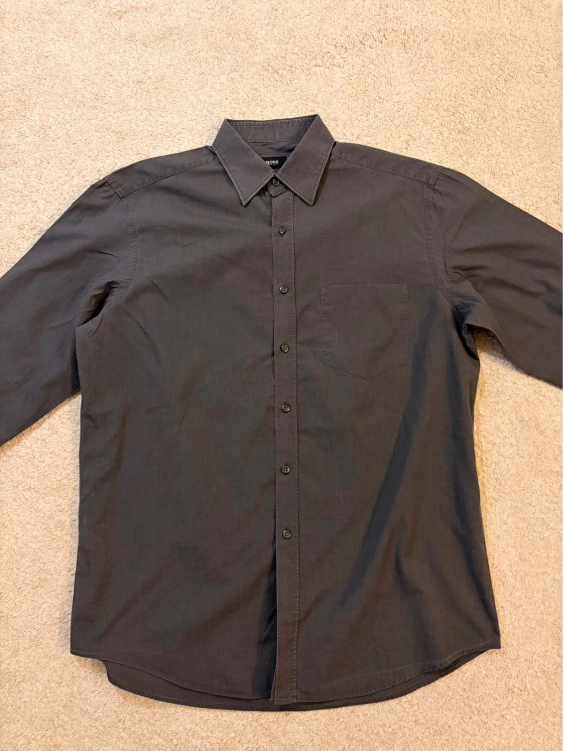 Hugo Boss Dark Gray Shirt - XL