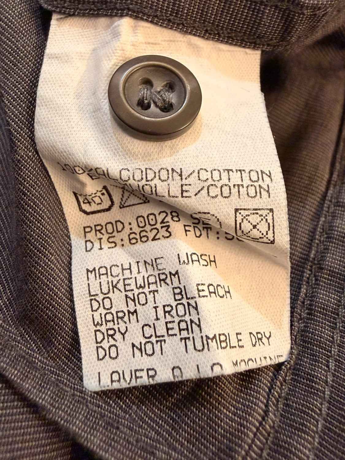 Hugo Boss Dark Gray Shirt - XL