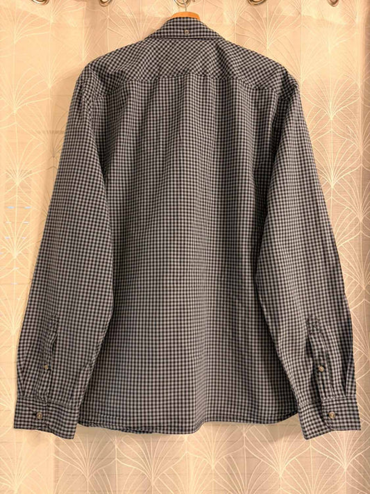 🟦 Camicia Timberland Slim Fit Navy & Azzurro - XXL