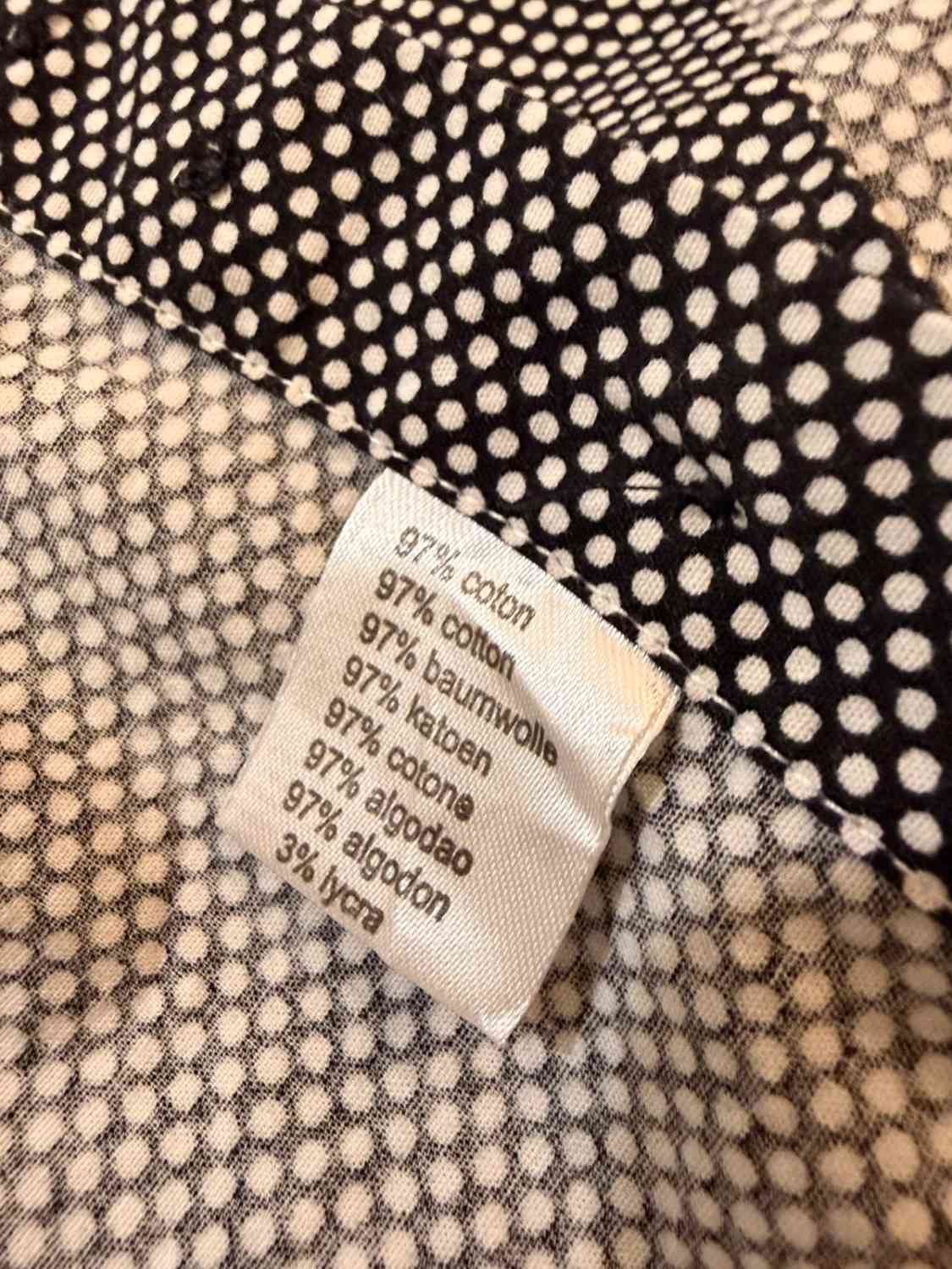 ⬛ Chemise Hugo Boss à motifs Noir & Blanc - XL