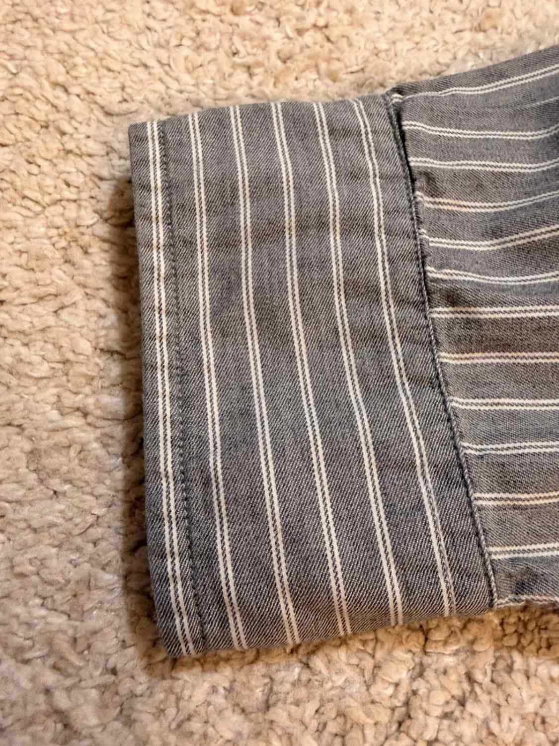 Camicia Tommy Hilfiger Classic Fit Grigio & Bianco - XXL