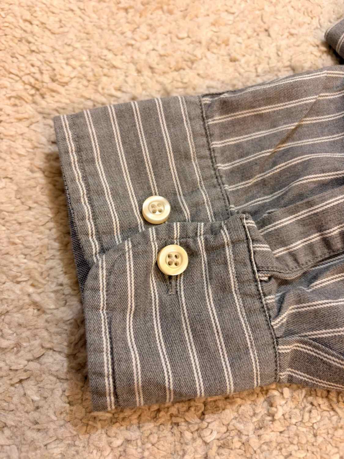 Camicia Tommy Hilfiger Classic Fit Grigio & Bianco - XXL