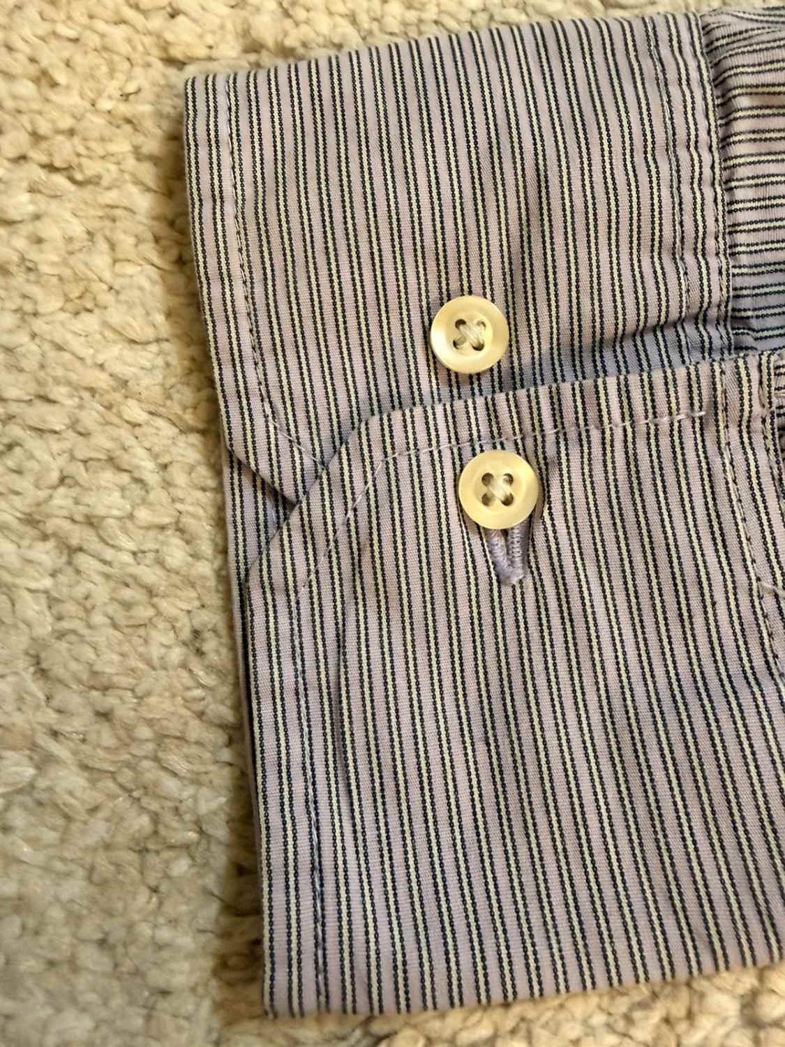 Camicia Tommy Hilfiger Custom Fit Lilla, Bianco & Nero - XXL