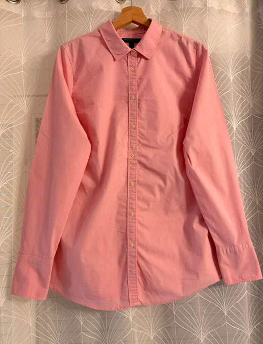 🌸 Chemise Banana Republic "Riley Tailored Fit" Rose - L