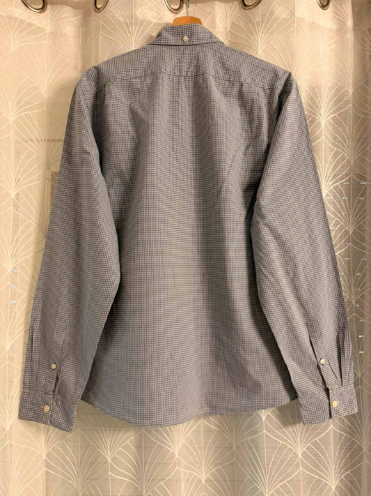 👕 Chemise Gap Classic Fit Blanc, Gris & Marine - M