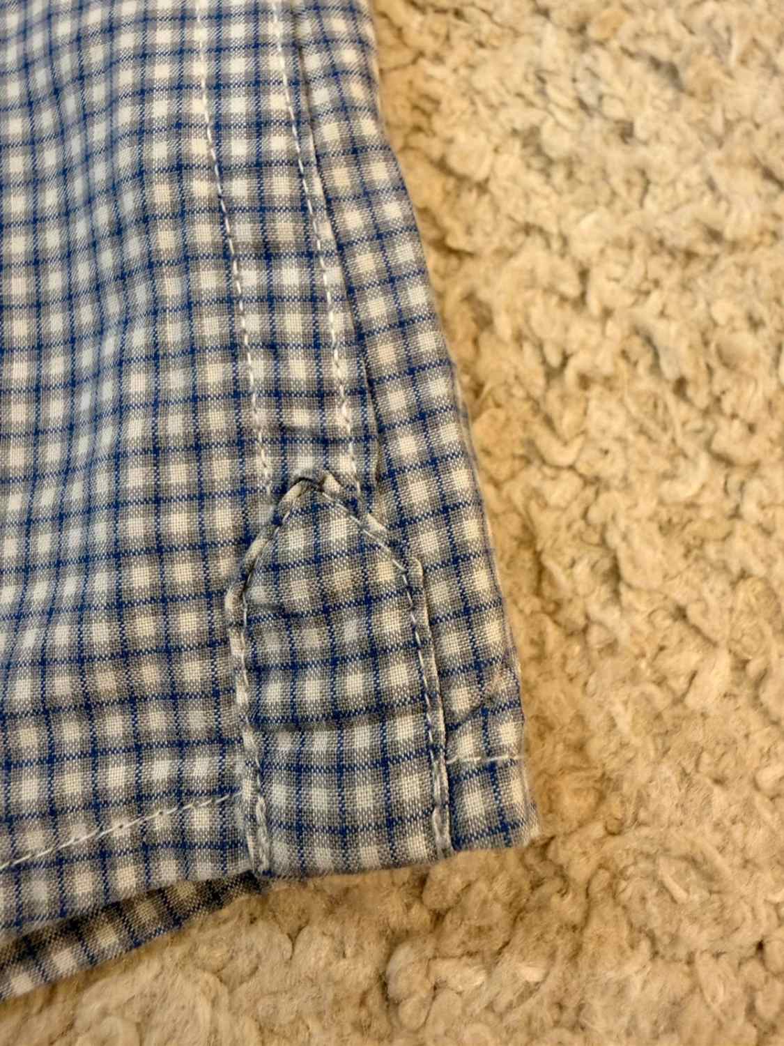 👕 Chemise Gap Classic Fit Blanc, Gris & Marine - M