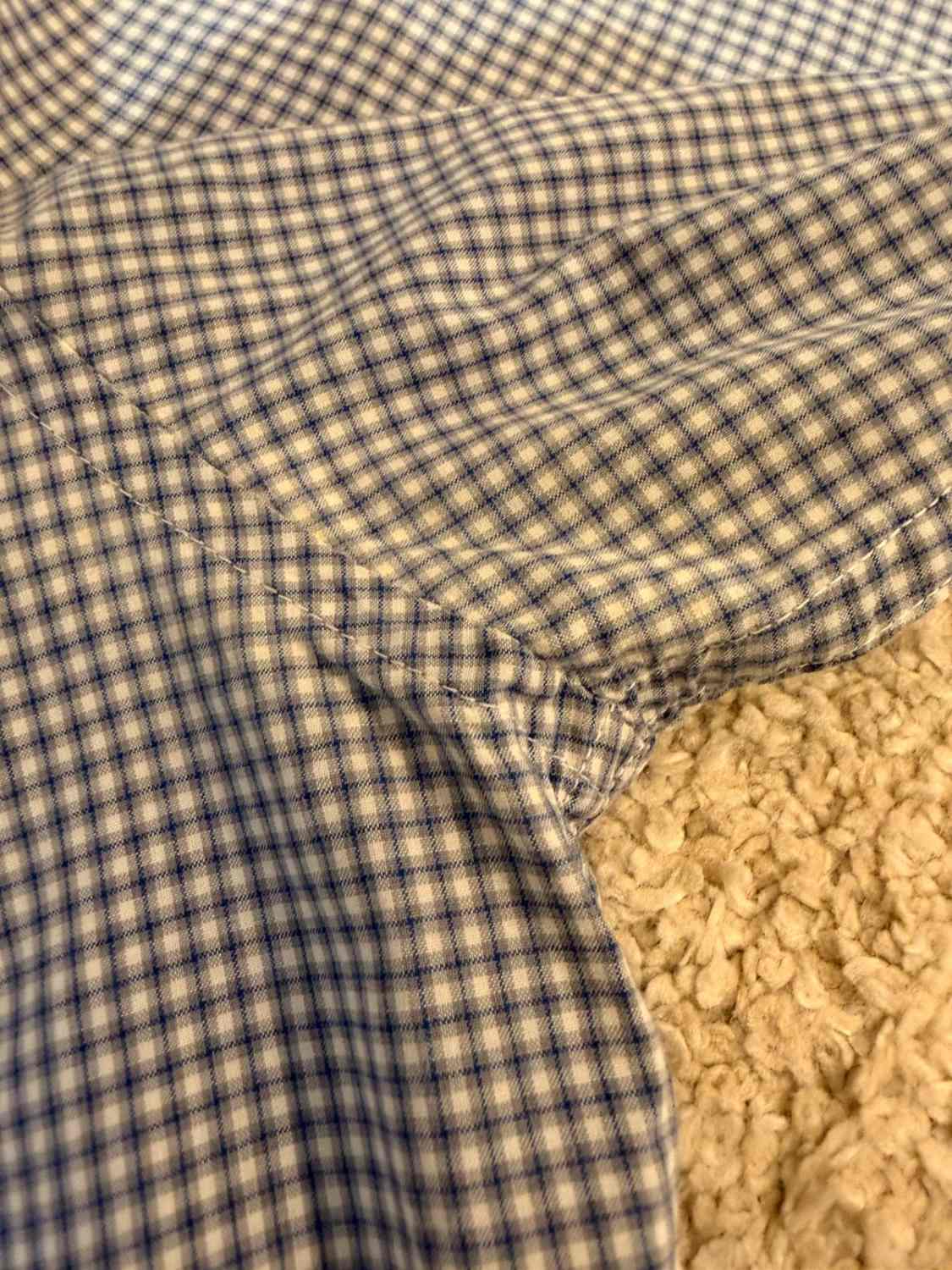👕 Chemise Gap Classic Fit Blanc, Gris & Marine - M