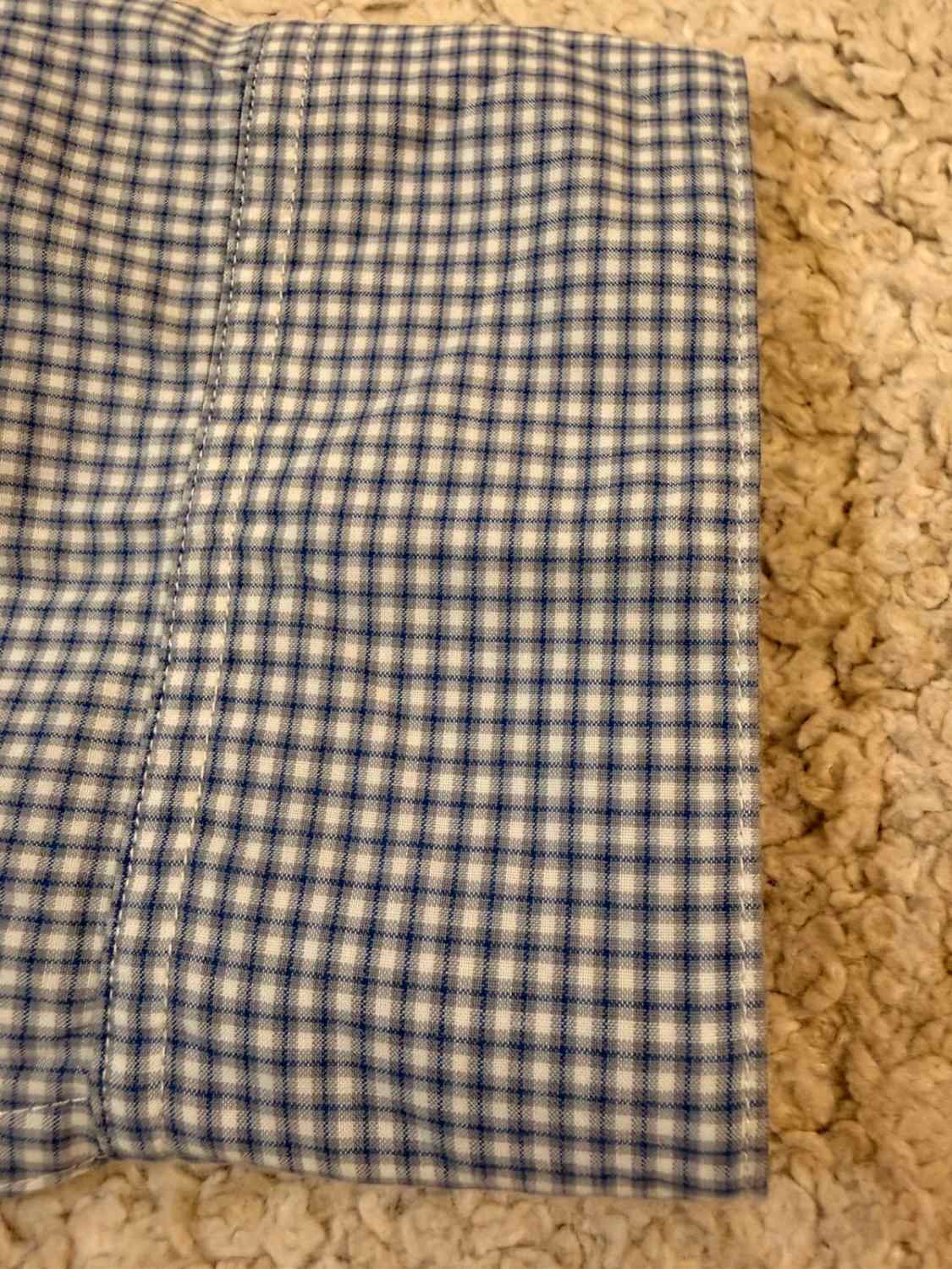 👕 Chemise Gap Classic Fit Blanc, Gris & Marine - M