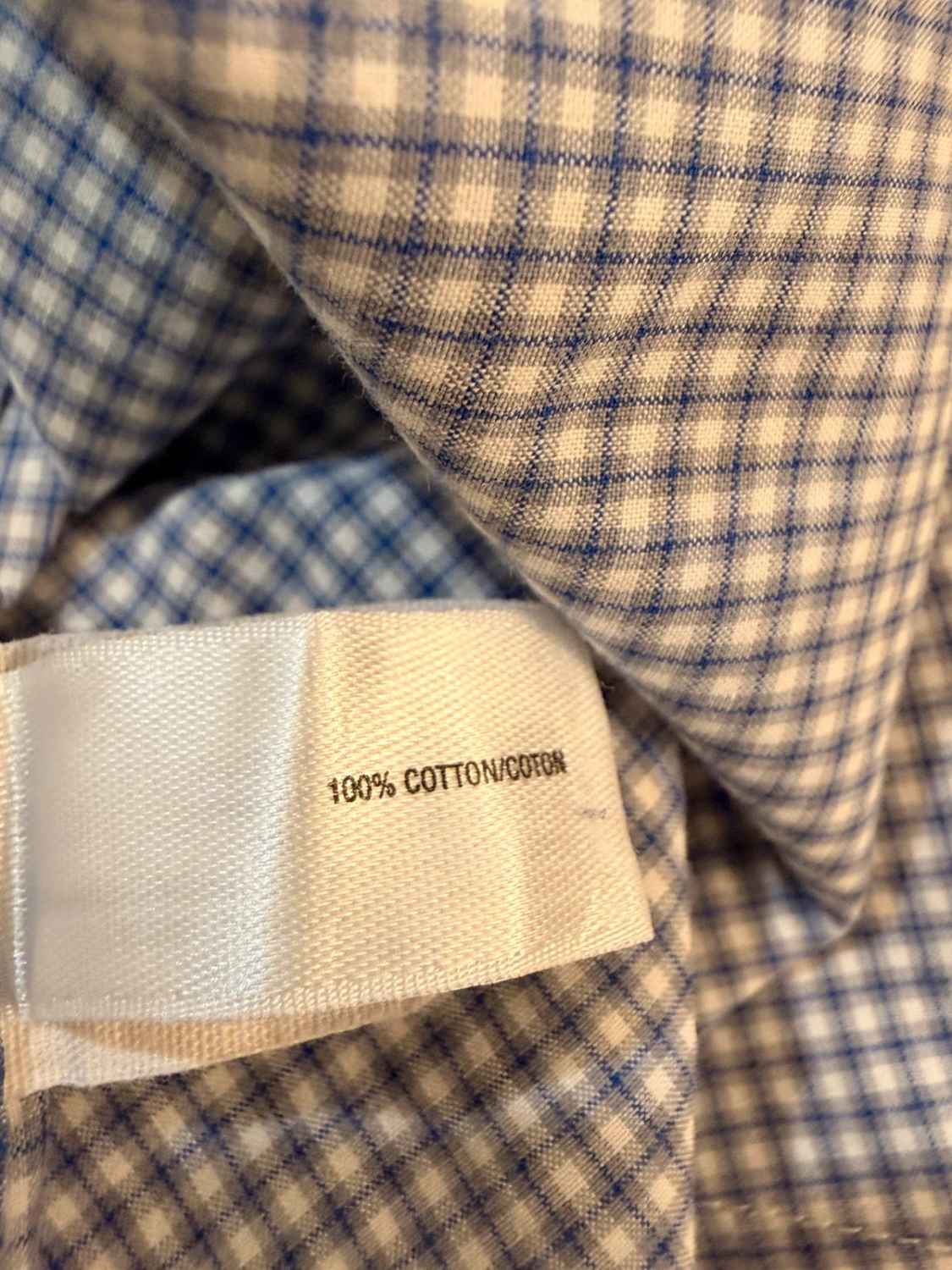 👕 Chemise Gap Classic Fit Blanc, Gris & Marine - M
