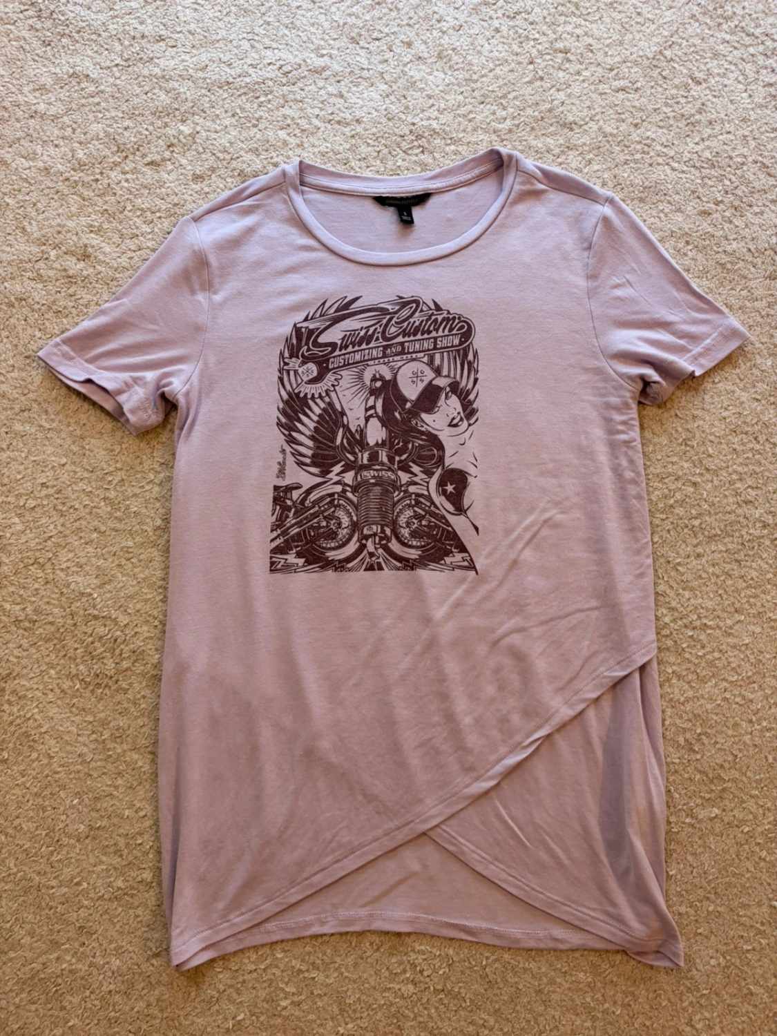 💜 T-shirt imprimé Banana Republic Lilas - S