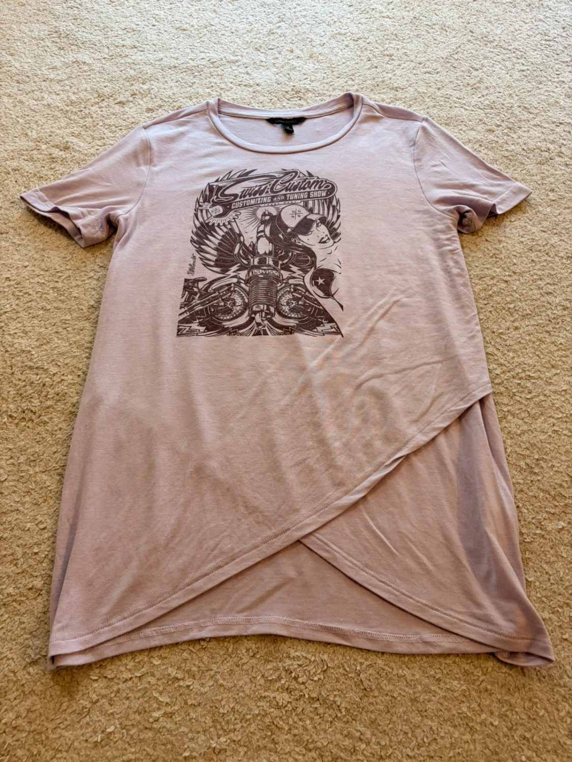 💜 T-shirt imprimé Banana Republic Lilas - S