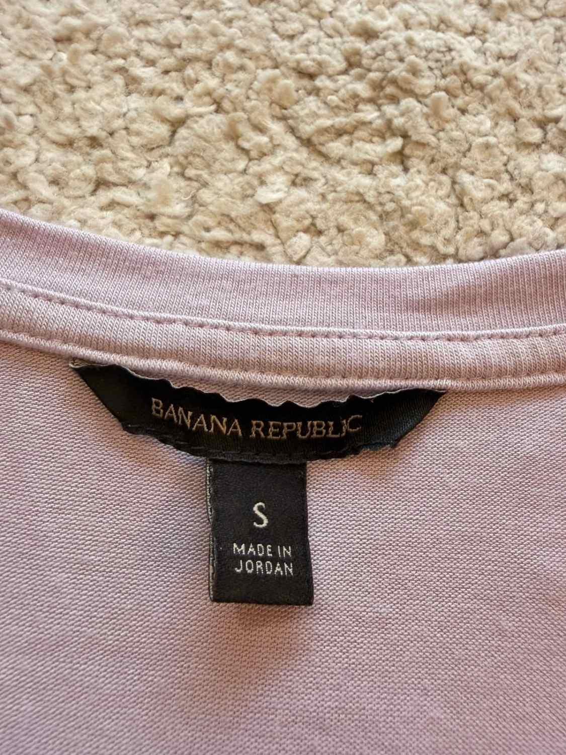 💜 T-shirt imprimé Banana Republic Lilas - S
