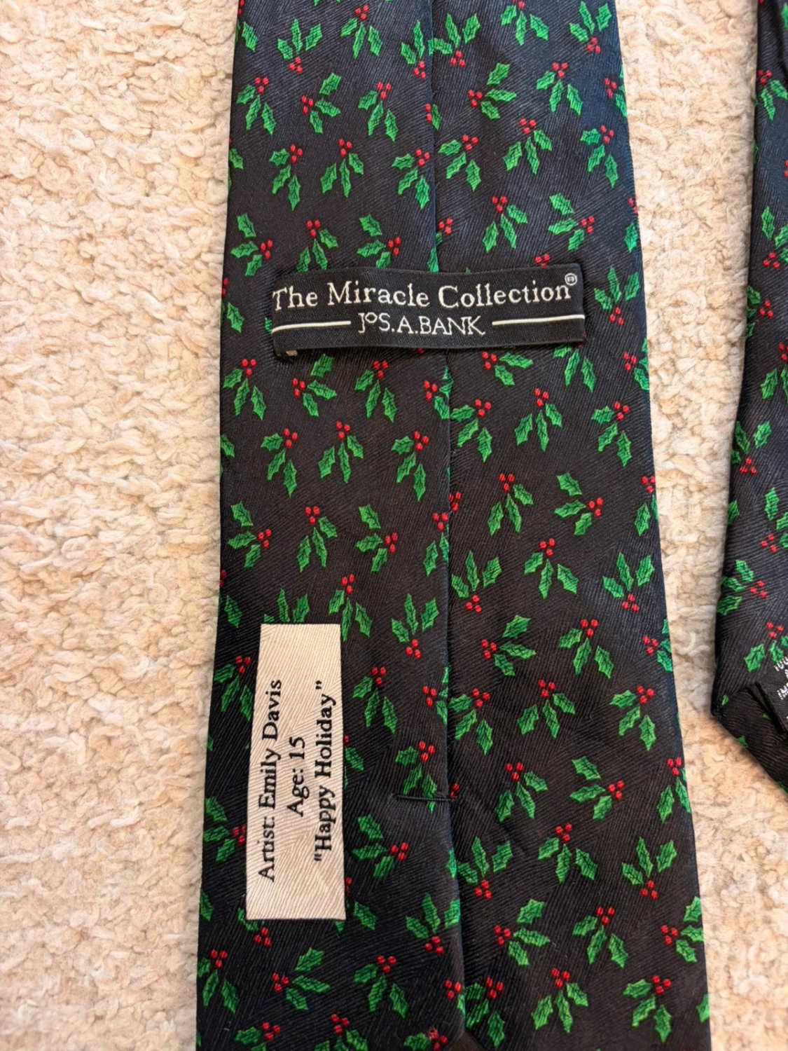 👔 Cravate The Miracle Collection - Soie Marine