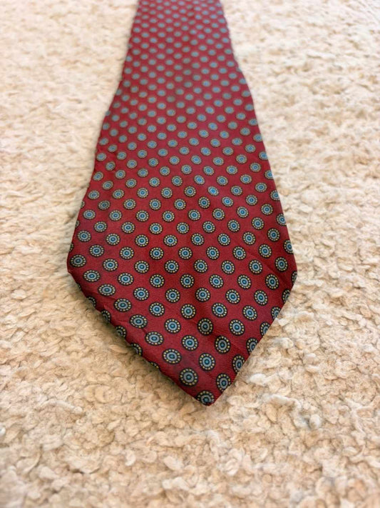 👔 Cravate Simpsons - Bordeaux à motifs