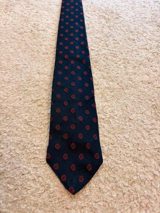 👔 Cravate WM Chelsea - Marine à motif rouge