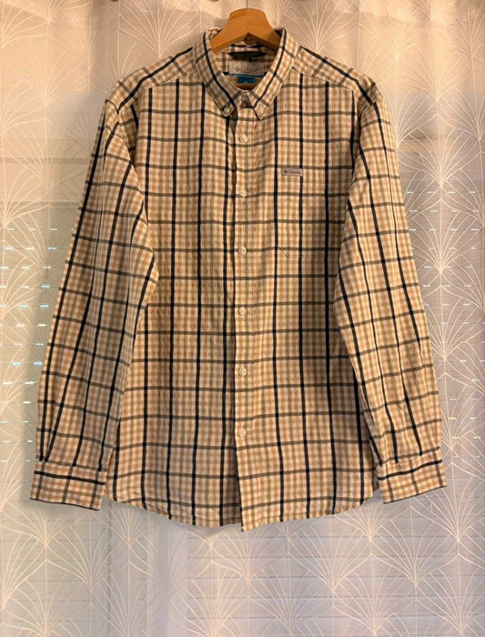 Chemise Columbia - Carreaux Kaki - L