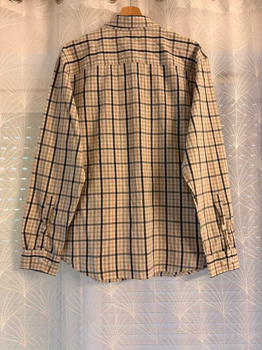 Camisa Columbia - Cuadros kaki - L