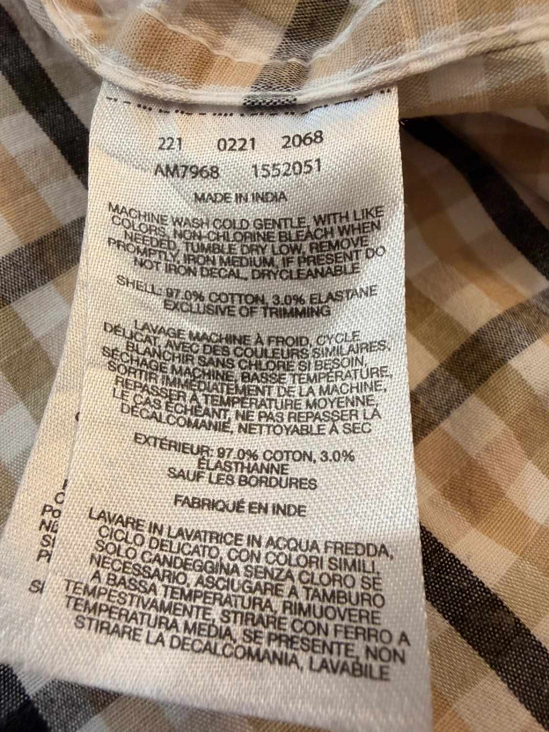Chemise Columbia - Carreaux Kaki - L