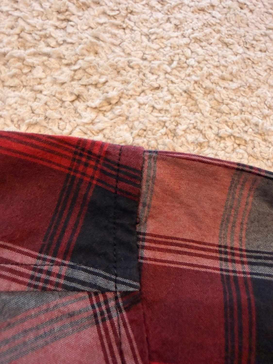 Chemise Columbia à carreaux Noir, Gris, Bordeaux & Rouge - XL