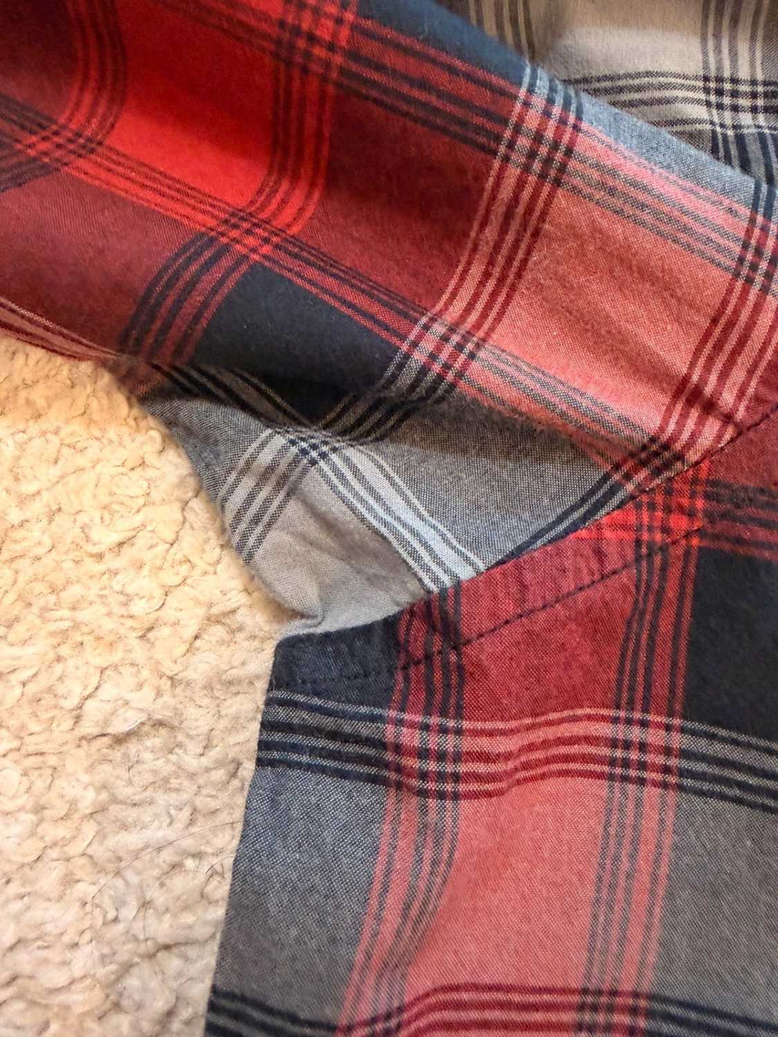 Chemise Columbia à carreaux Noir, Gris, Bordeaux & Rouge - XL