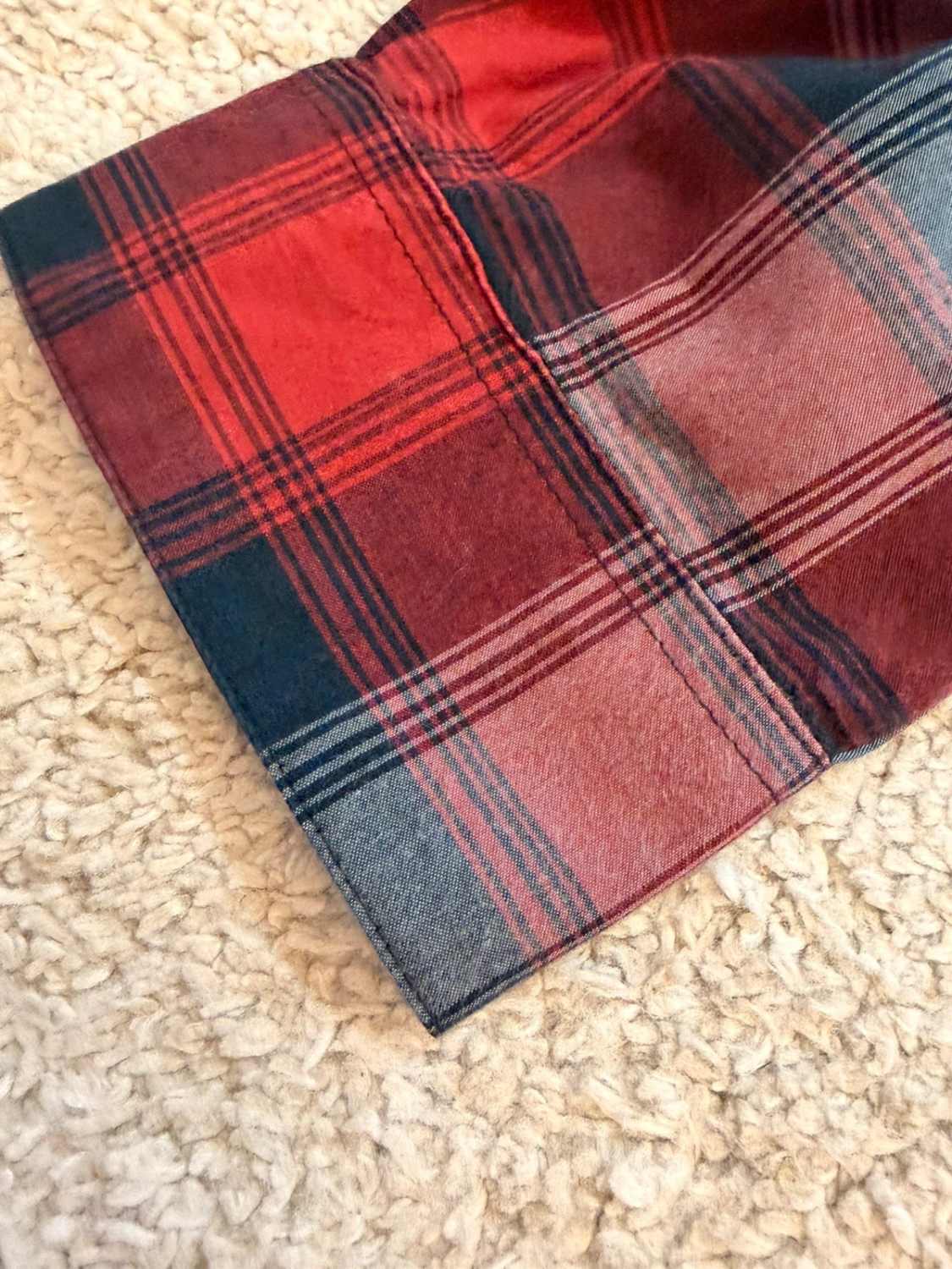 Chemise Columbia à carreaux Noir, Gris, Bordeaux & Rouge - XL
