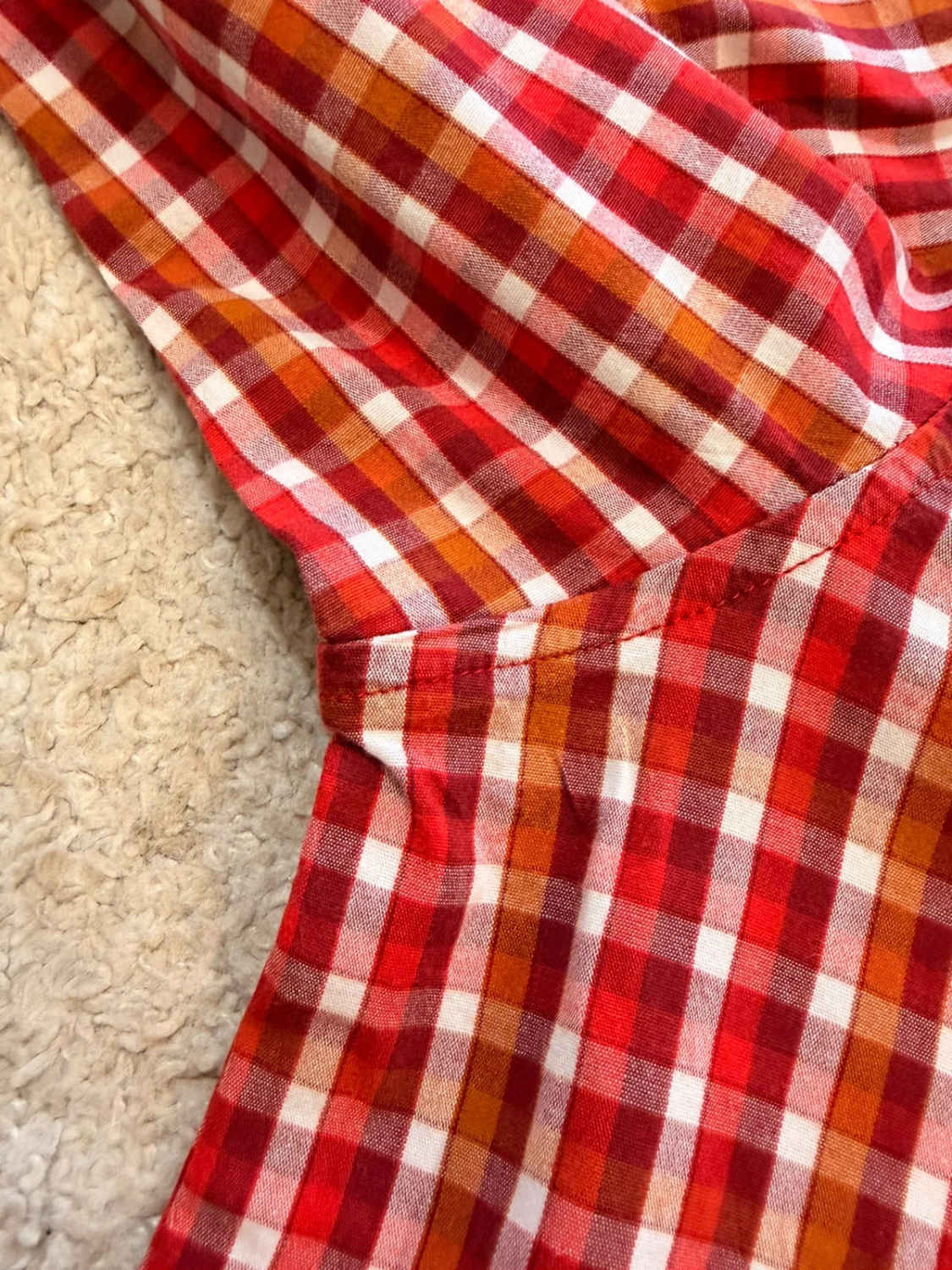 Chemise Columbia Bordeaux, Rouge, Blanc & Marron - L