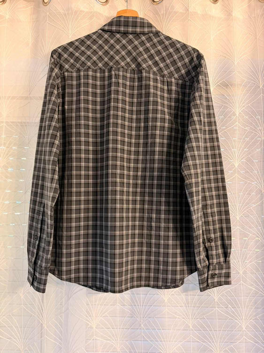 Camisa Columbia para mujer gris y negro - M