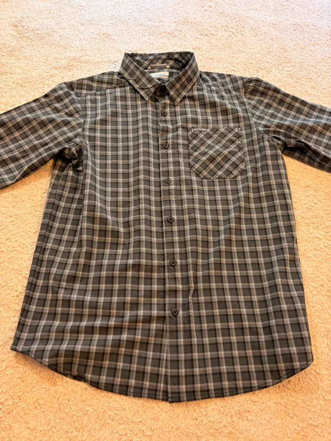 Chemise Columbia Femme Gris & Noir - M